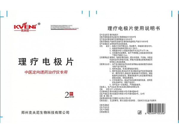 中醫定向透藥專用電極片--廠家直供