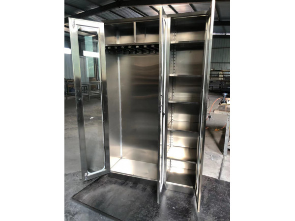 山東欣雨辰醫療 不銹鋼導管柜 可定制不銹鋼推車櫥柜