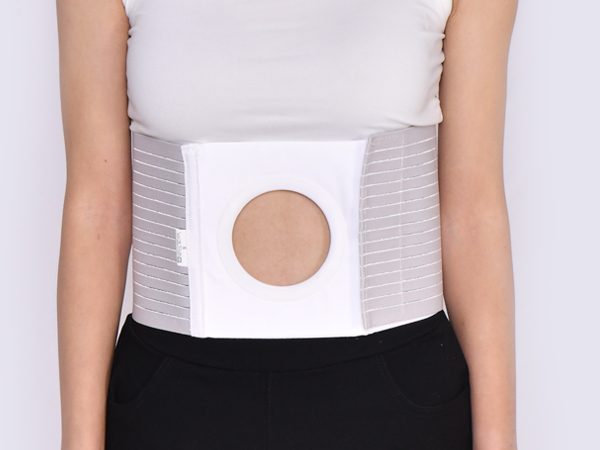 四季款透氣薄款造口腹帶批發造瘺控疝改道護理收腹帶可調造口帶