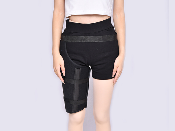 大腿固定帶髖部固定護具腿部骨折術后支撐固定帶大腿綁帶