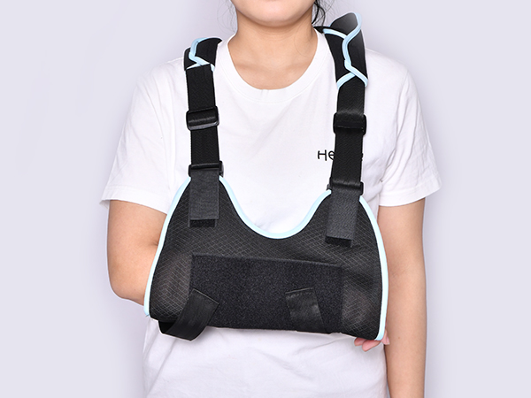 網狀透氣前臂吊帶 可調節肩頸腕托帶 手臂固定帶 夏季