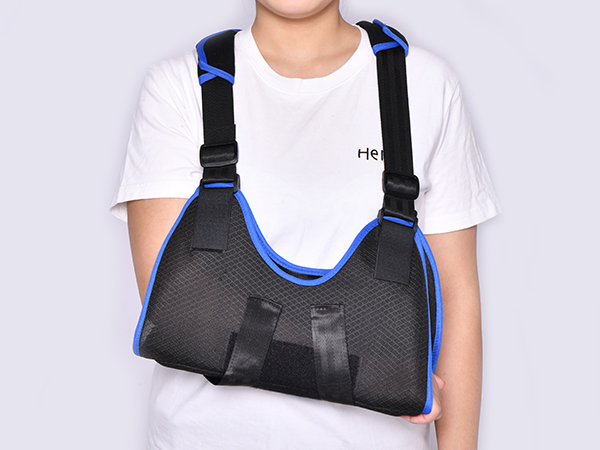 網狀透氣前臂吊帶 可調節肩頸腕托帶 手臂固定帶 夏季