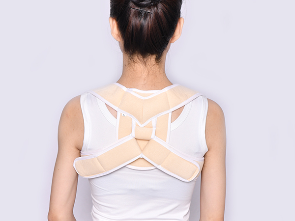鎖骨肩胛骨固定帶 姿勢背部穿戴固定拉力支撐 鎖骨帶