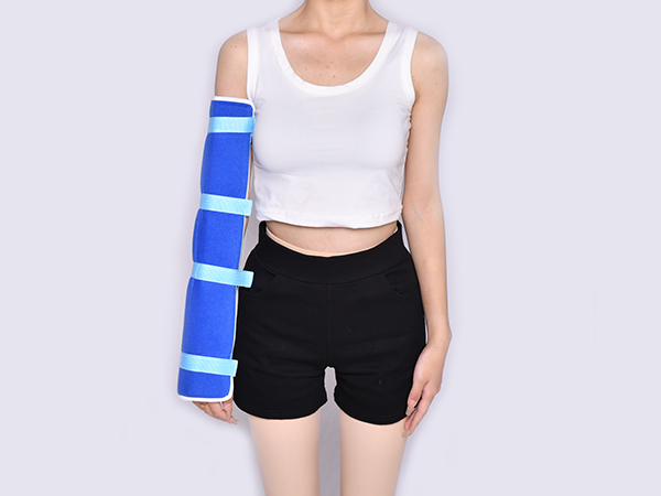 上肢大夾板保護手臂骨折上肢胳膊伸直固定夾板肘部保護固定長款