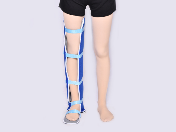 醫用骨折腿部大夾板下肢護具大腿彎曲小腿膝蓋膝部伸直固定護具