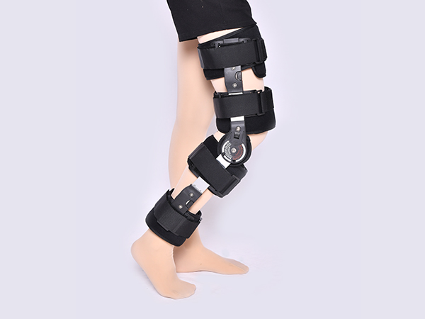 可調節膝關節固定支具膝蓋活動固定器髕骨股骨骨折術后下肢護具