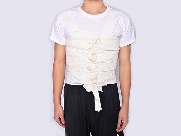 棉布多頭胸帶手術后胸腹部束縛綁帶固定帶背心式多頭胸帶