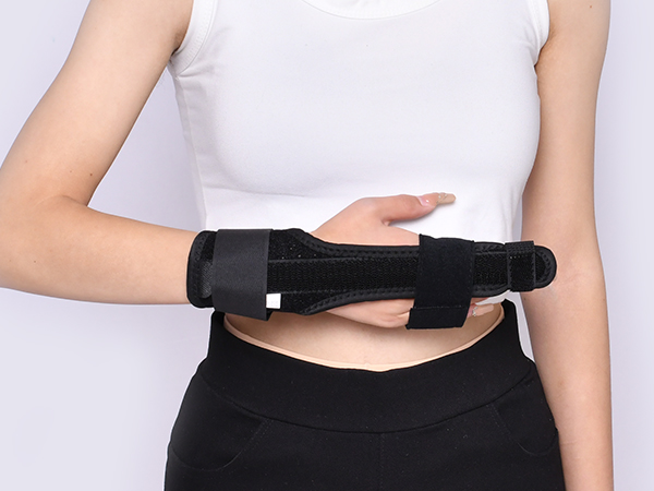 手指固定帶鋼板護大拇指中指食指腱鞘護腕大拇指矯正器拇指護套