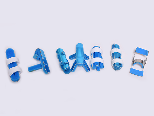 手指骨折固定夾板指關節彎曲變形矯正器醫用