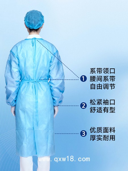 星程衛聯 隔離衣 一次性 反穿衣 防護服